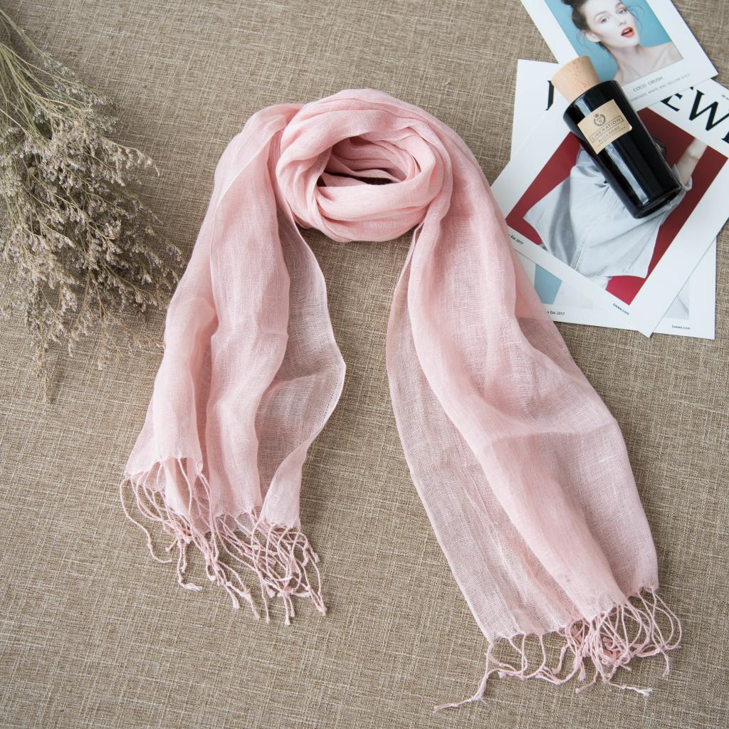色织麻料围巾 (4)