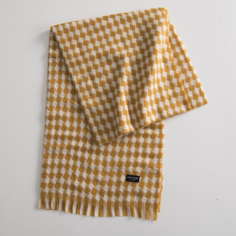 暖绒格子围巾 (10)